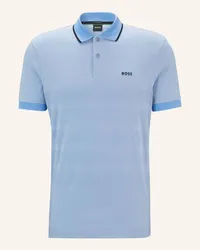 HUGO BOSS Poloshirt PADDY 5 Regular Fit Blau