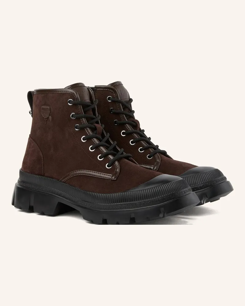 Karl Lagerfeld Stiefel braun Braun