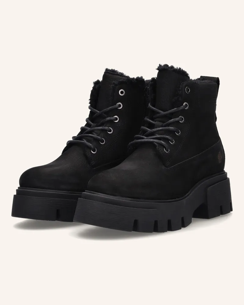 Apple of Eden Schnürstiefeletten Schwarz