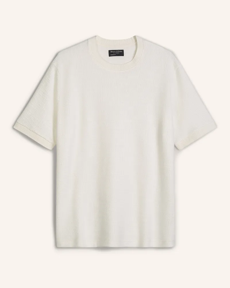 Marc O'Polo T-Shirt weiss Ecru