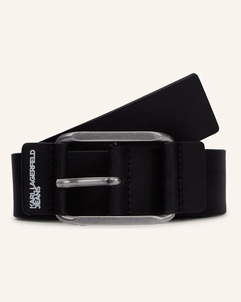 Karl Lagerfeld Gürtel schwarz Schwarz