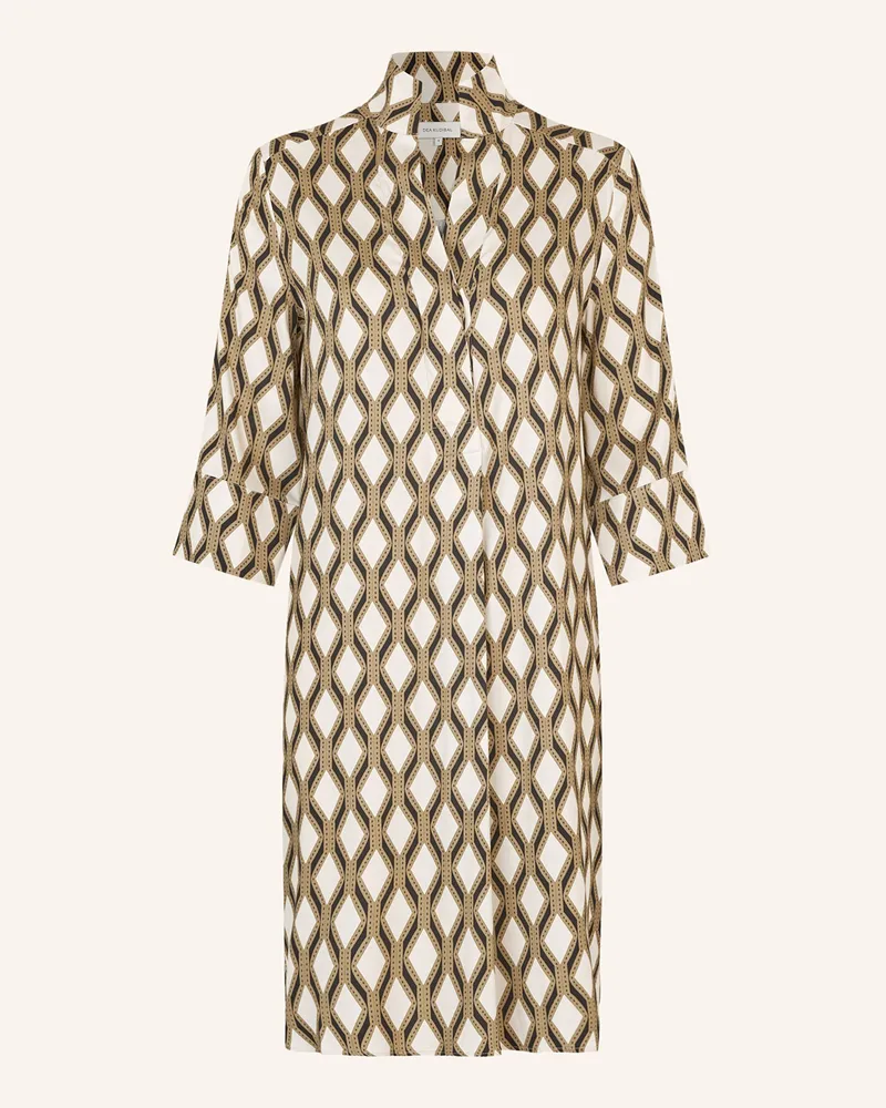 Kudibal Kleid KAMILLES mit 3/4-Arm Braun