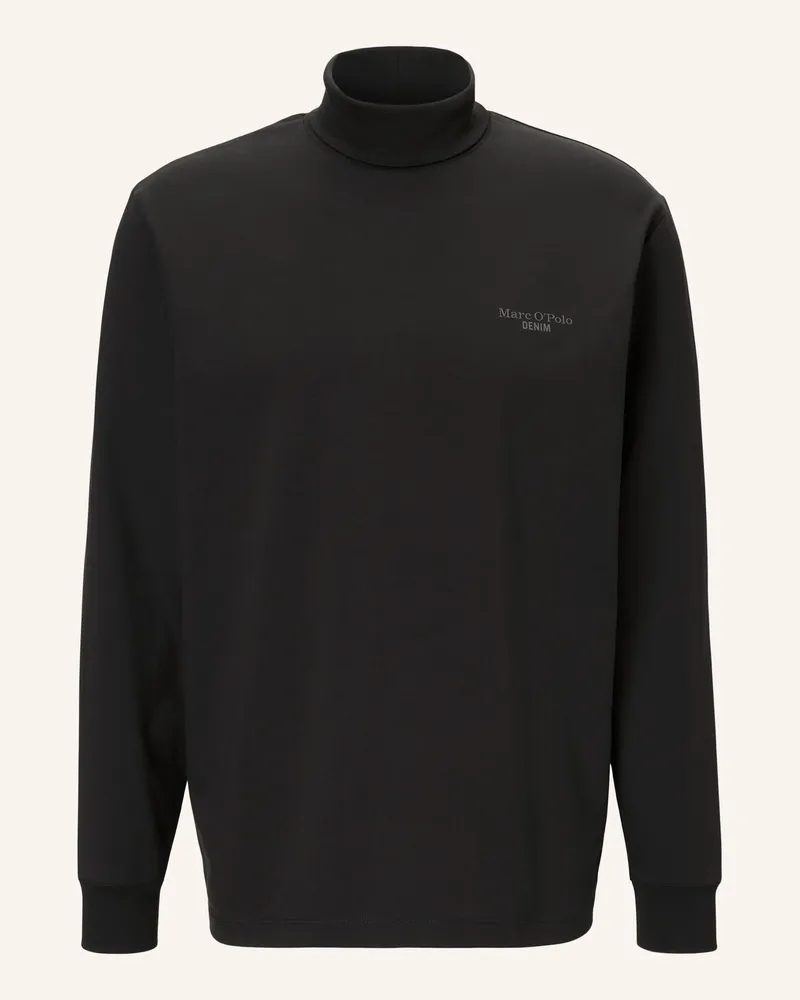 Marc O'Polo Langarm-Shirt Schwarz