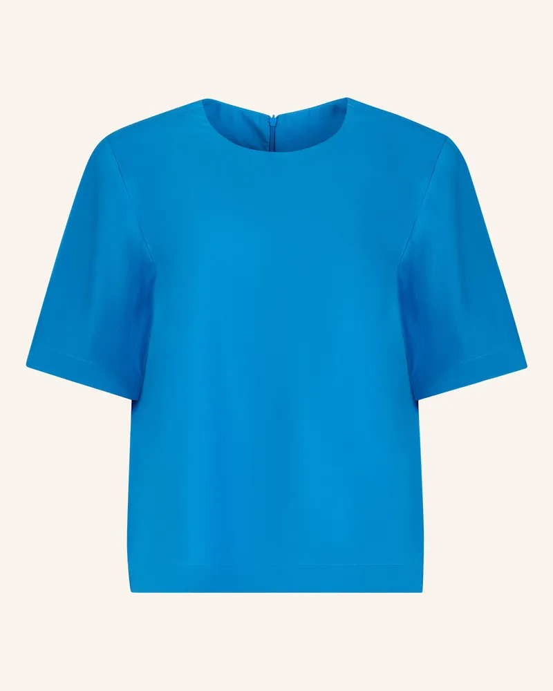 Helene Galwas Bluse Aus Baumwolle Iduna blau Blau