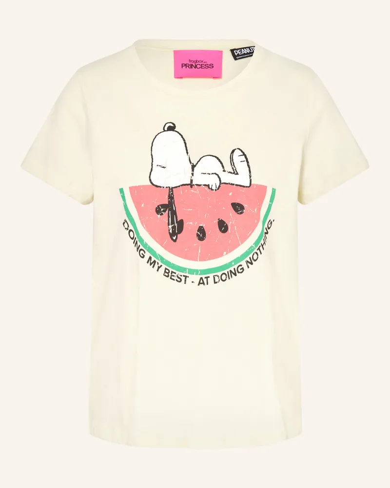 Frogbox T-Shirt Snoopy Doing My Best gelb Hellgelb