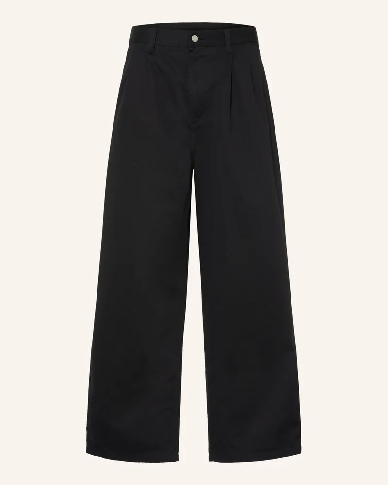Carhartt WIP Cargohose Brockman Regular Fit schwarz Schwarz