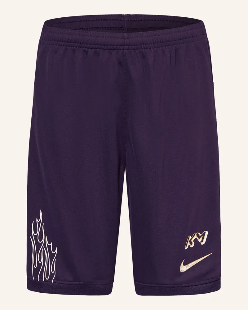 Nike Shorts KYLIAN MBAPPÉ ACADEMY Dunkellila