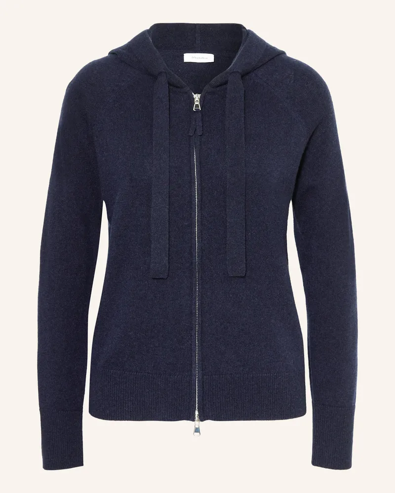 Darling Harbour Strickjacke mit Cashmere Marine