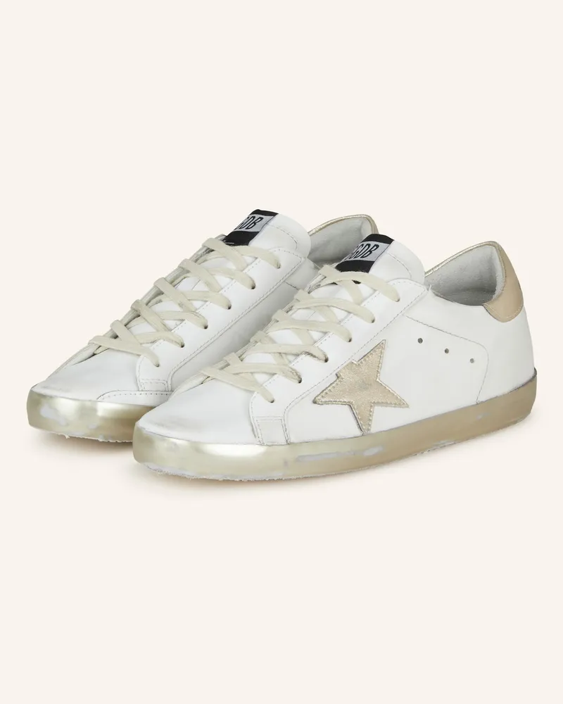 Golden Goose Sneaker Super-Star Classic weiss Weiss