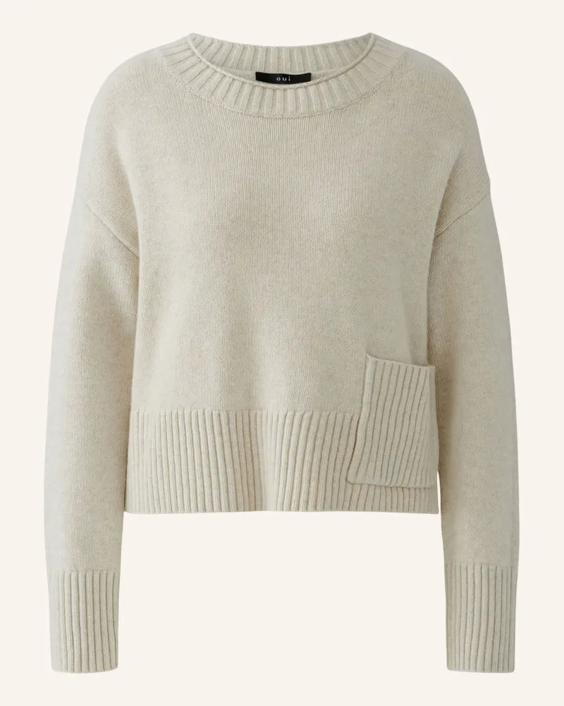 Oui  Pullover Beige