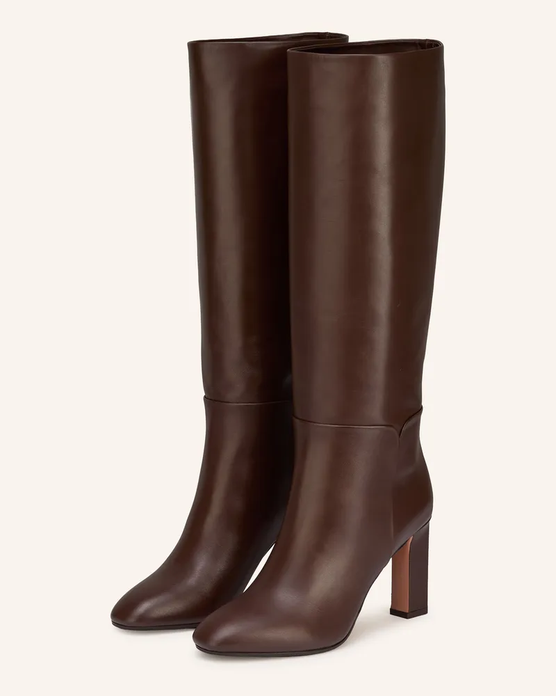Aquazzura Stiefel SELLIER Dunkelbraun