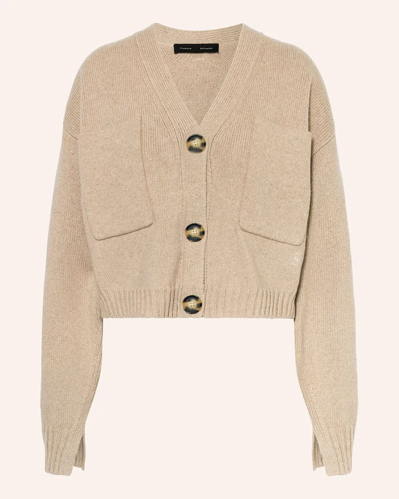 Proenza Schouler Strickjacke SOFIA aus Cashmere Beige
