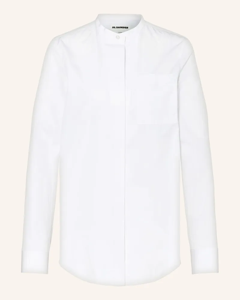 Jil Sander Bluse Weiss