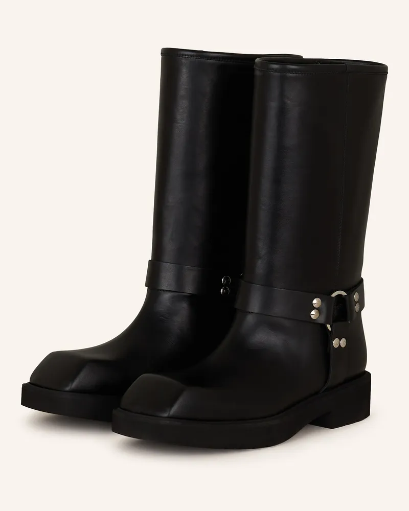 Gia Borghini Biker Boots BRIANA Schwarz