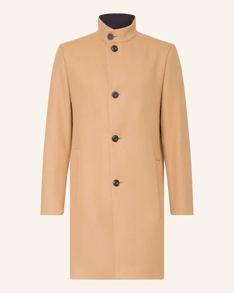 HUGO BOSS Wollmantel MINTRAX Beige