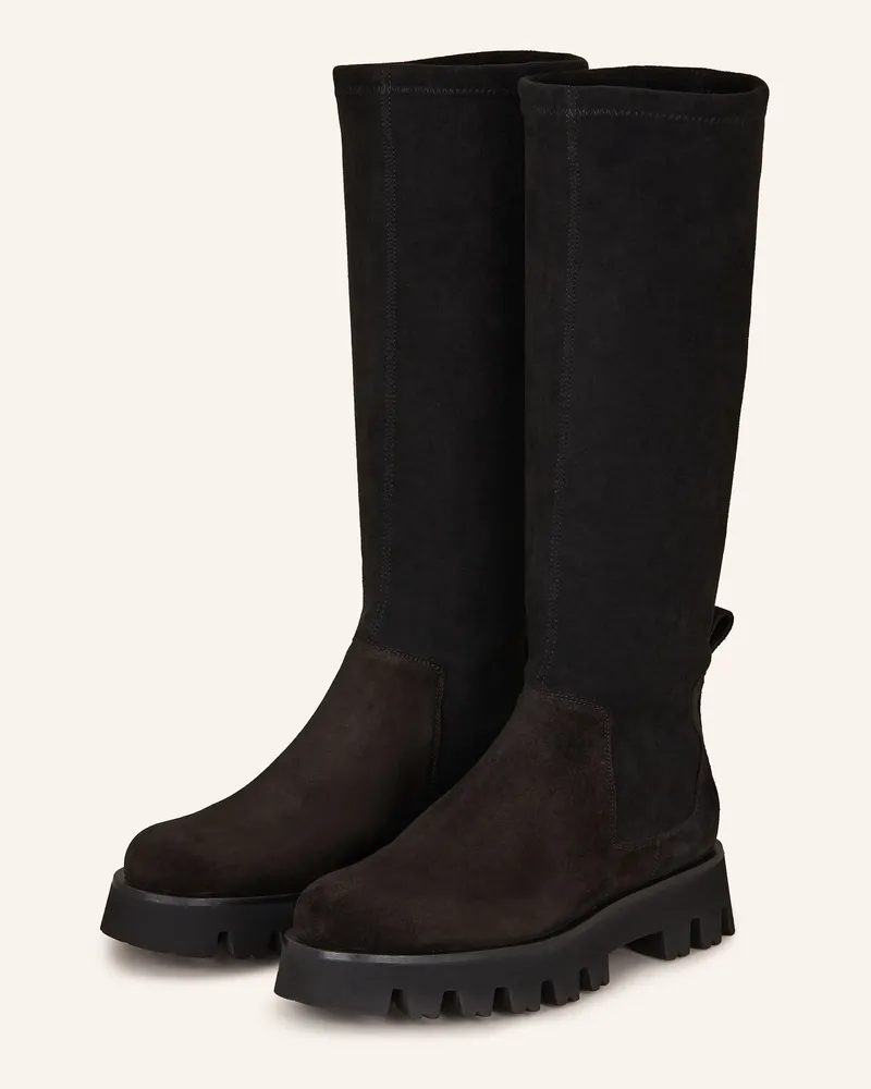 lilienfels Stiefel Schwarz