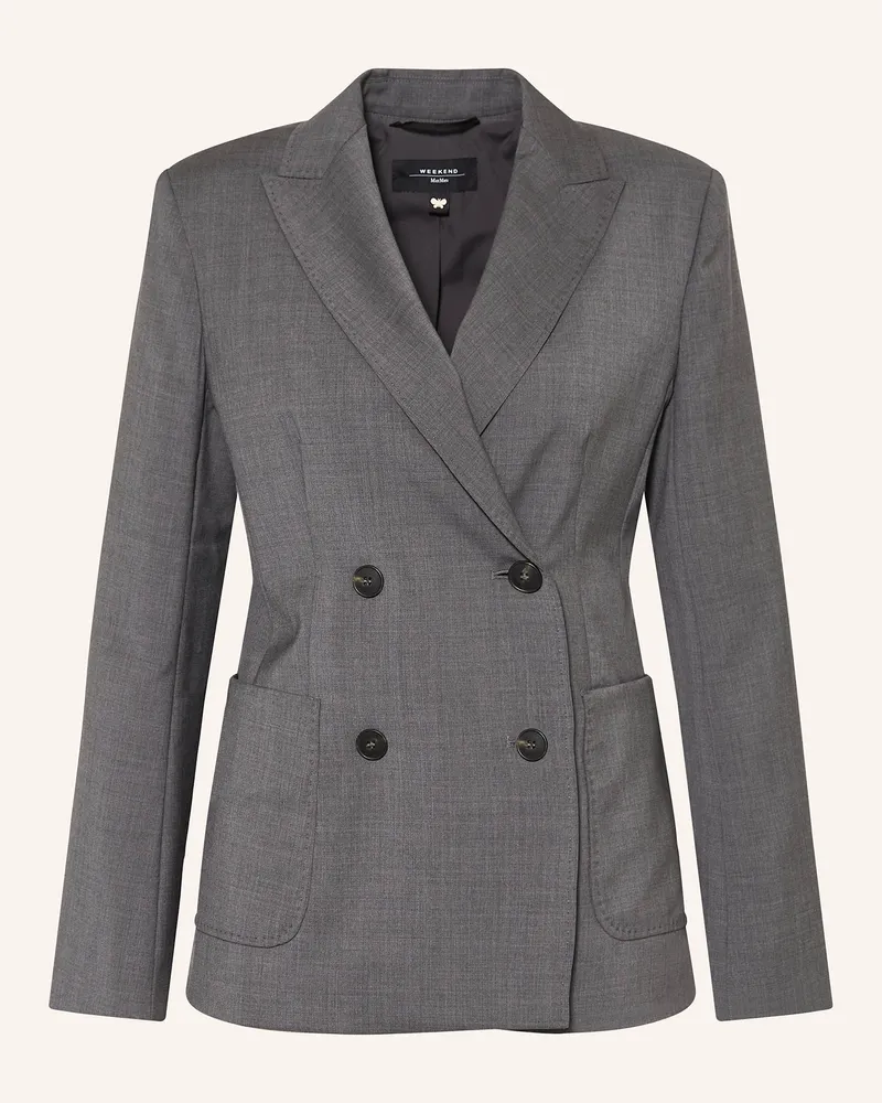 Max Mara Blazer Ornati grau Grau
