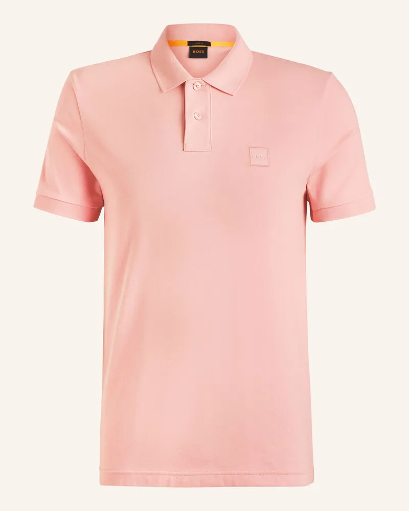 HUGO BOSS Jersey-Poloshirt PASSENGER Rosa