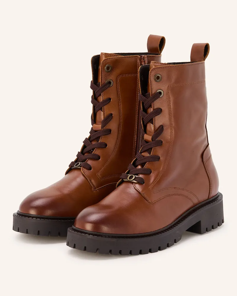 Marc O'Polo Schnürstiefel PHIA 15A Braun