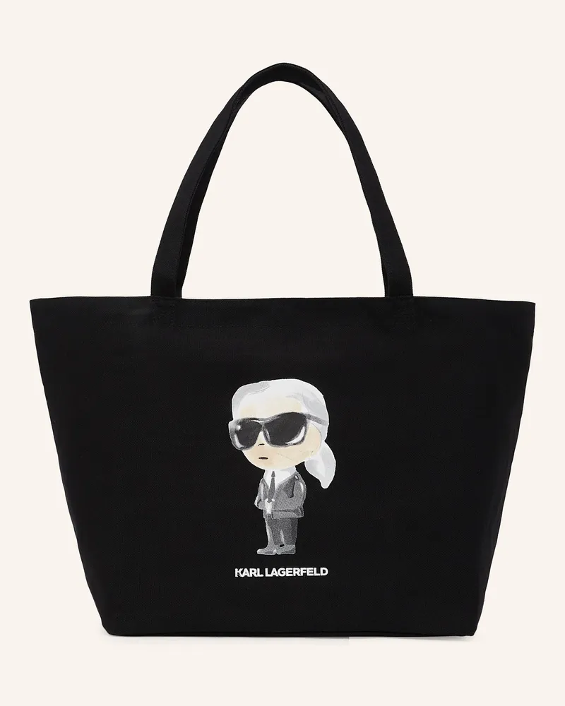 Karl Lagerfeld Shopper schwarz Schwarz