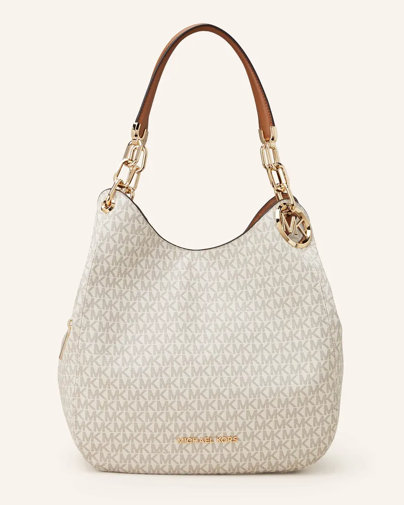 Michael Kors Schultertasche Creme