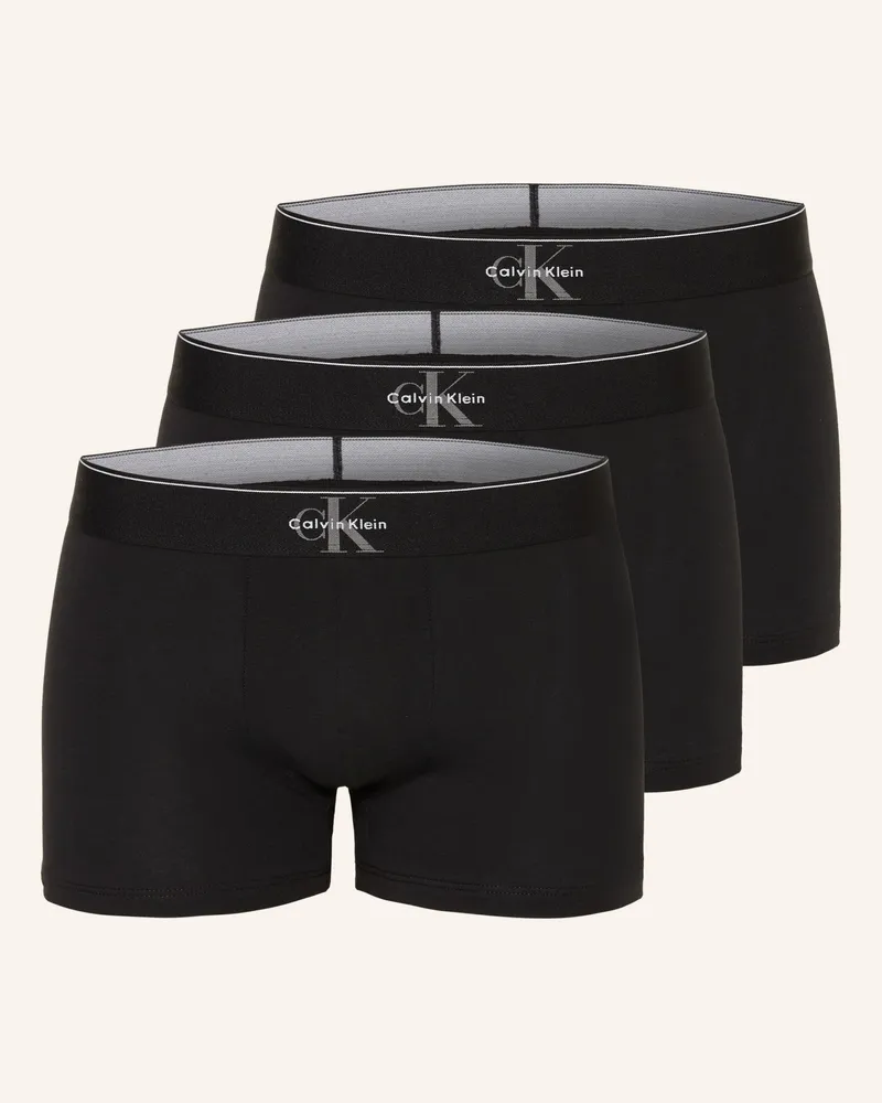 Calvin Klein 3er-Pack Boxershorts GRAPHIC MONOGRAM Schwarz