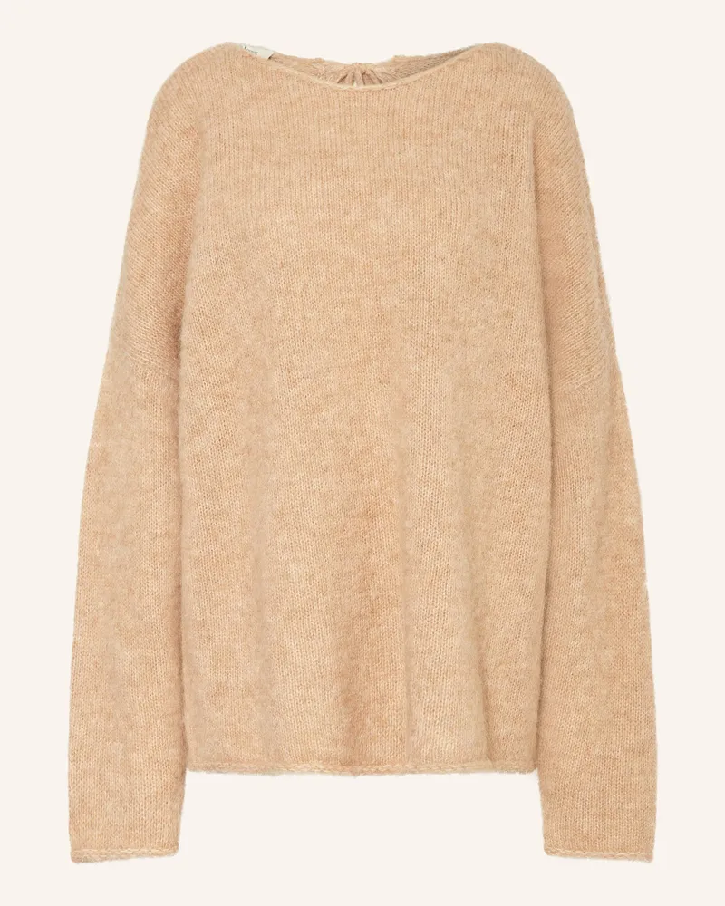 by Aylin Koenig Strickjacke Mana Mit Alpaka braun Camel