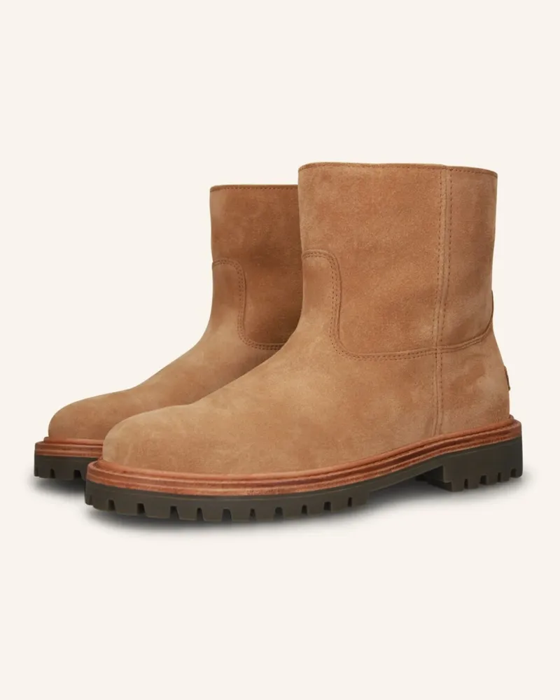 Blackstone Schnürboots braun Hellbraun