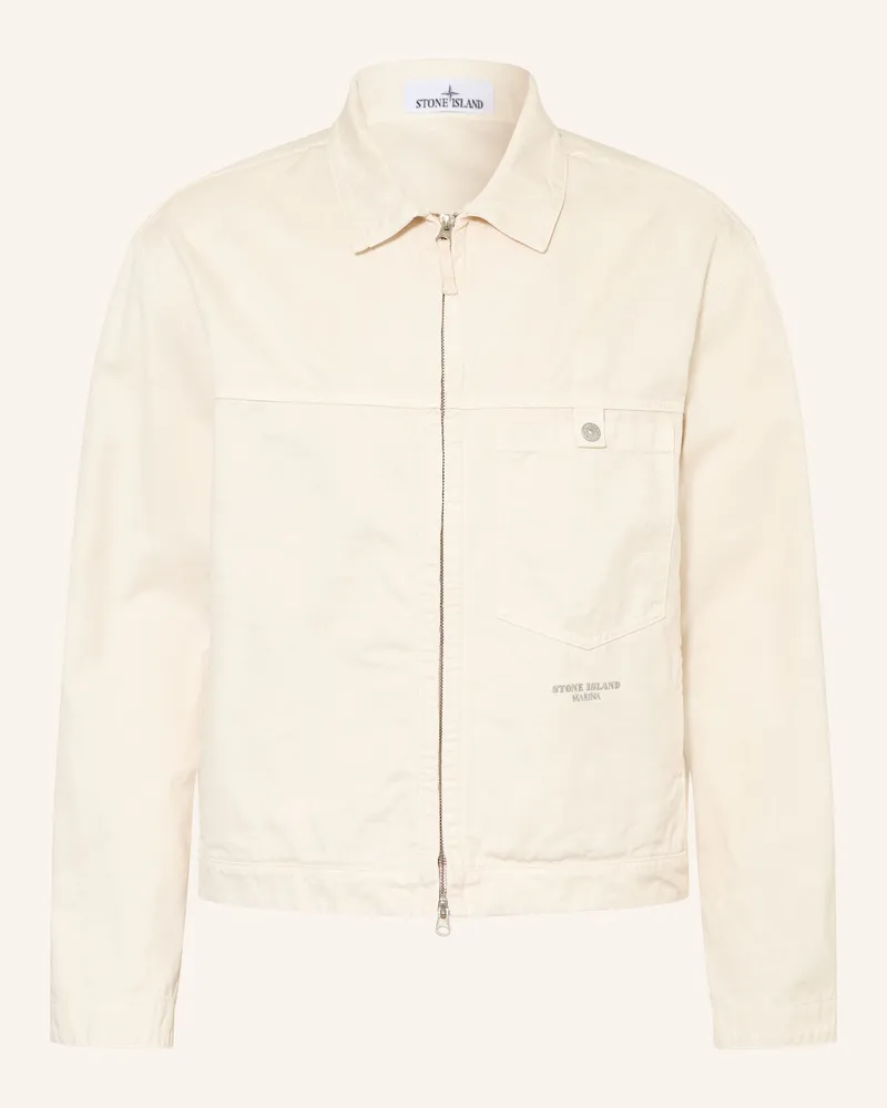 Stone Island Overjacket MARINA Creme