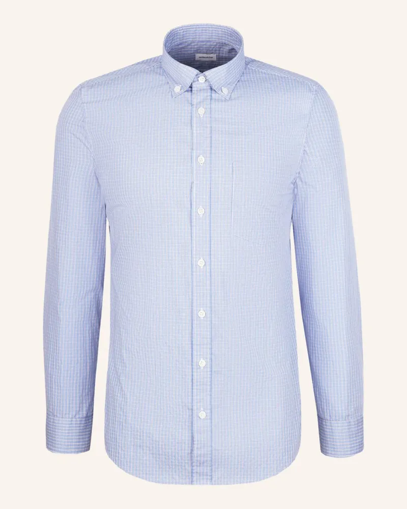 Seidensticker Casual Hemd Slim Fit blau Hellblau