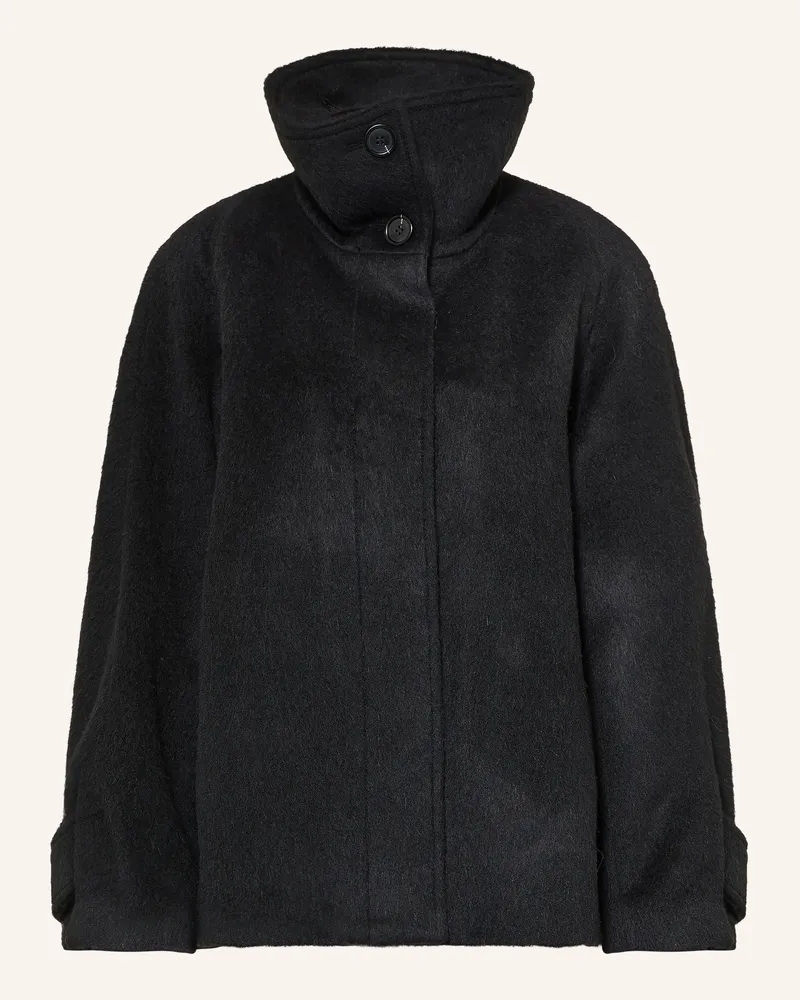 Arket Jacke schwarz Schwarz