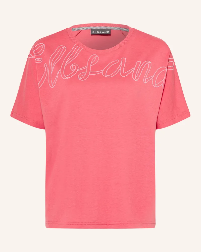 ELBSAND T-Shirt Zanna rosa Rosa