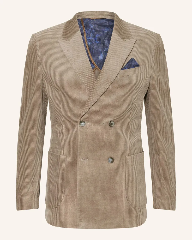 paul Anzugsakko Slim Fit Aus Cord gruen 6017