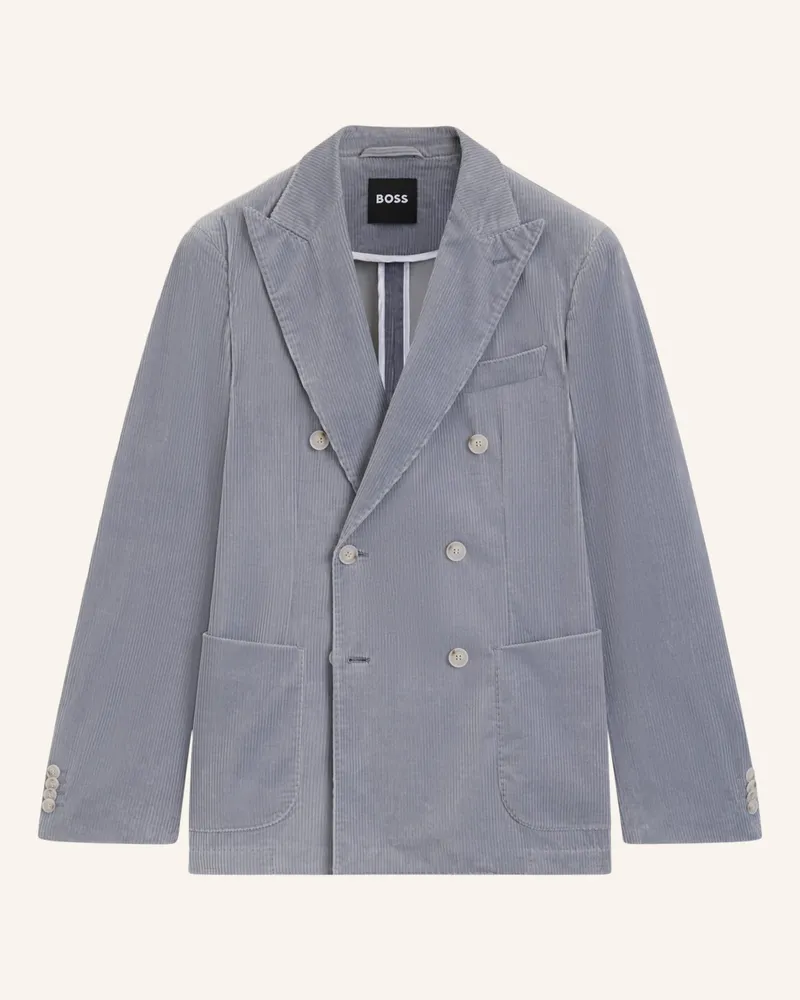 HUGO BOSS Blazer C-HANRY-DB-PK-254 Slim Fit Blau