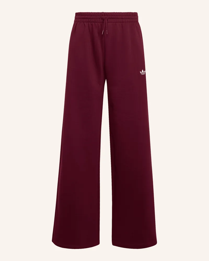 adidas Sweatpants rot Dunkelrot