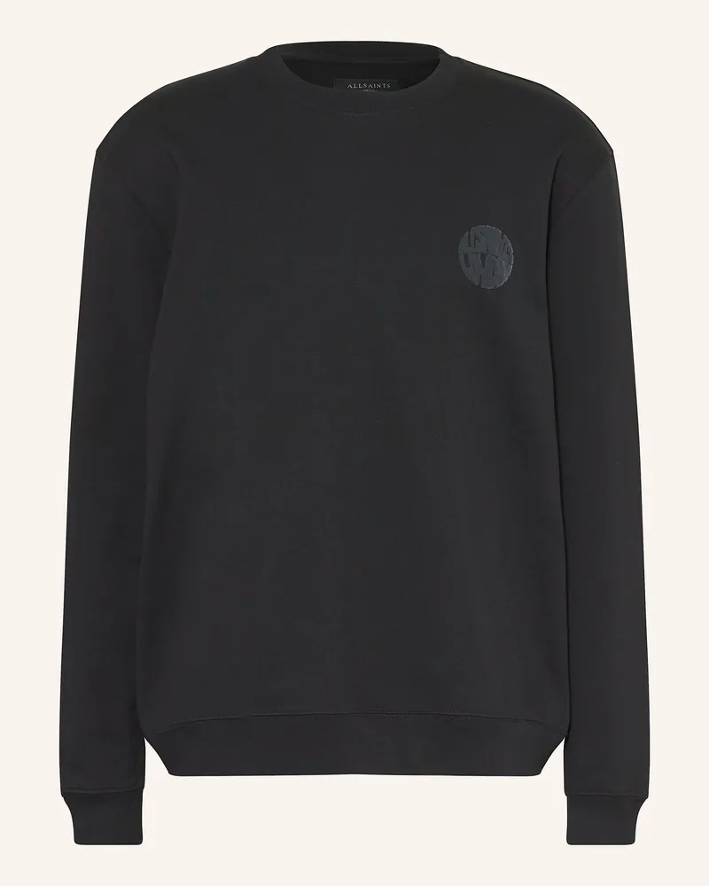 AllSaints Sweatshirt WAVED Schwarz
