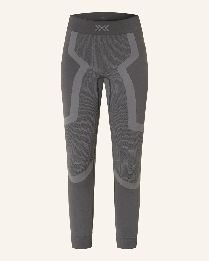 X-Bionic Funktionswäsche-Hose X-ENTIAL mit verkürzter Beinlänge Dunkelgrau