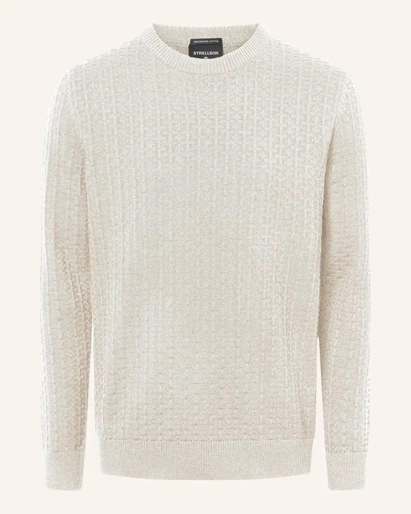 Strellson Pullover Adrian weiss Ecru