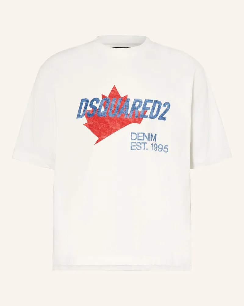 Dsquared2 T-Shirt weiss Weiss
