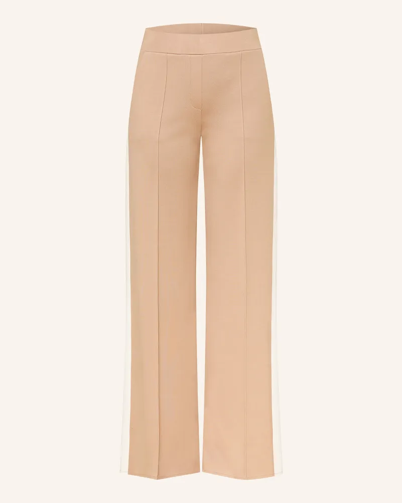 Riani Hose Mit Galonstreifen beige Camel