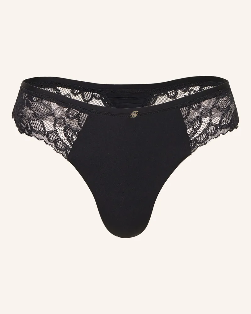 HUGO BOSS String Blossom schwarz Schwarz