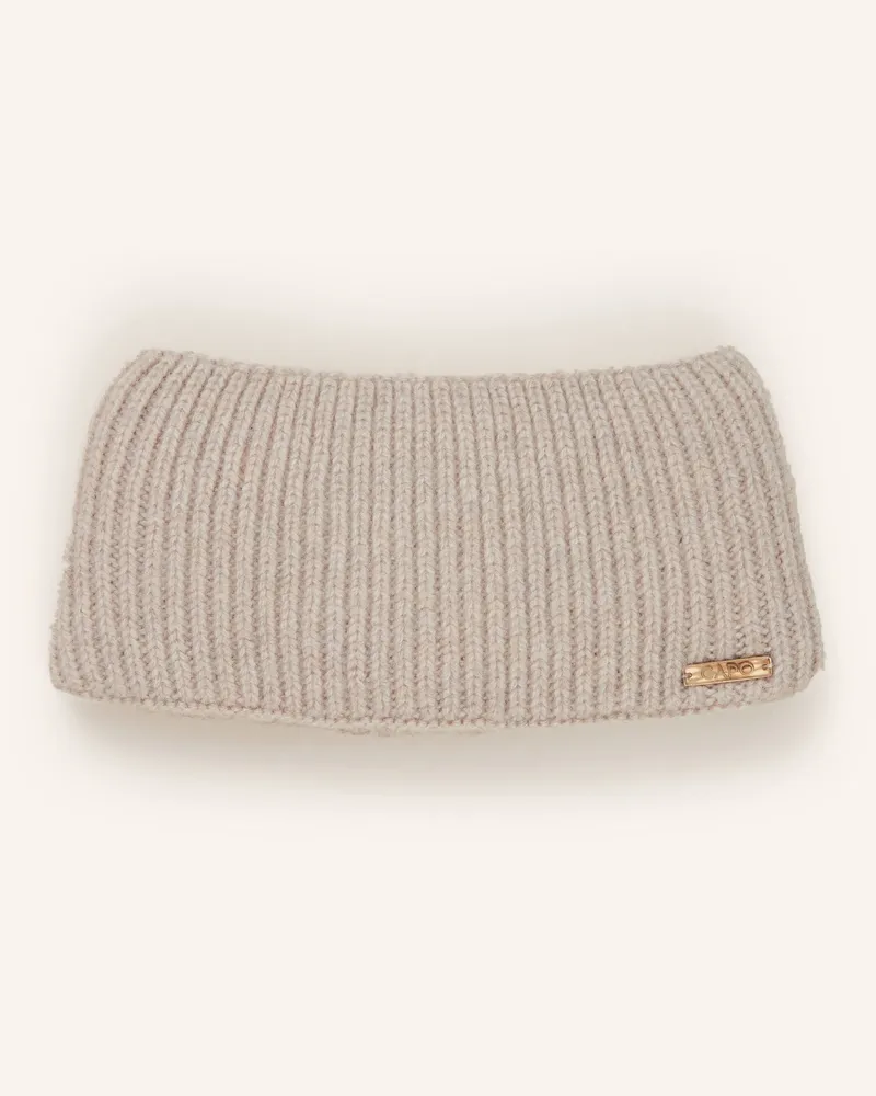Capo Stirnband aus Cashmere Beige