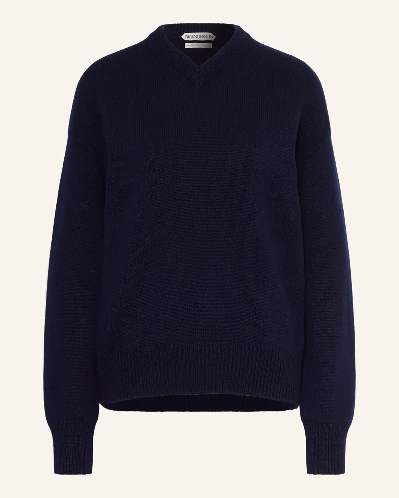 J.W.Anderson Cashmere-Pullover blau Dunkelblau