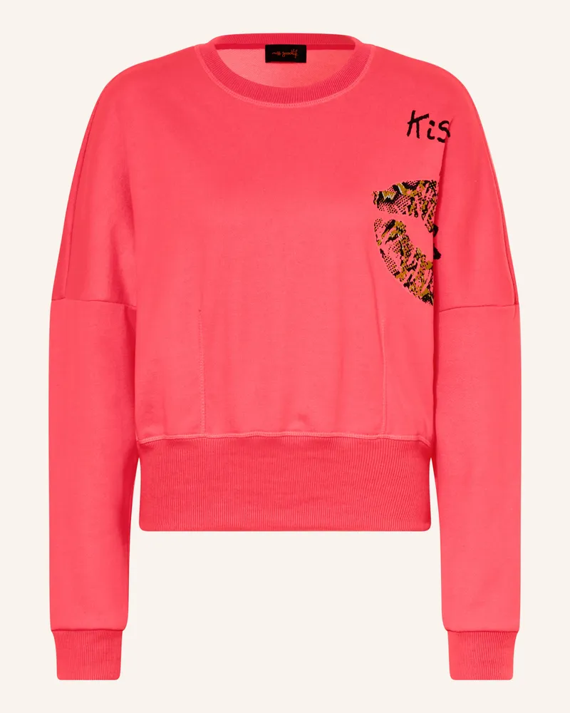 Miss Goodlife Oversized-Sweatshirt pink Neonpink