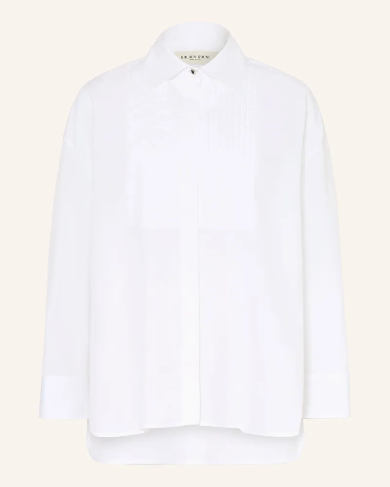 Golden Goose Hemdbluse Journey weiss Weiss