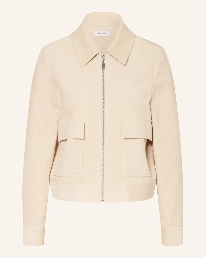 COMMA Cordjacke Beige