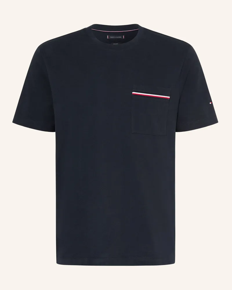 Tommy Hilfiger T-Shirt blau Dunkelblau