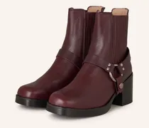 Stiefeletten Jelani rot