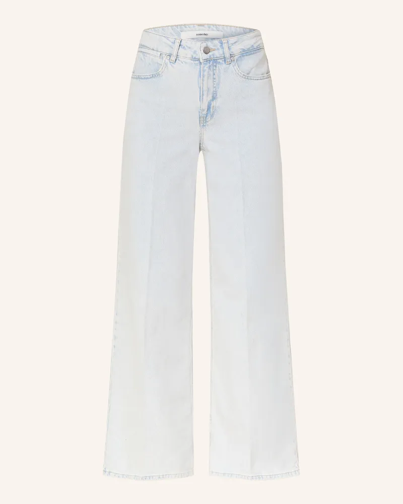 someday. Wide Leg Jeans Cellma Iconic blau 70376