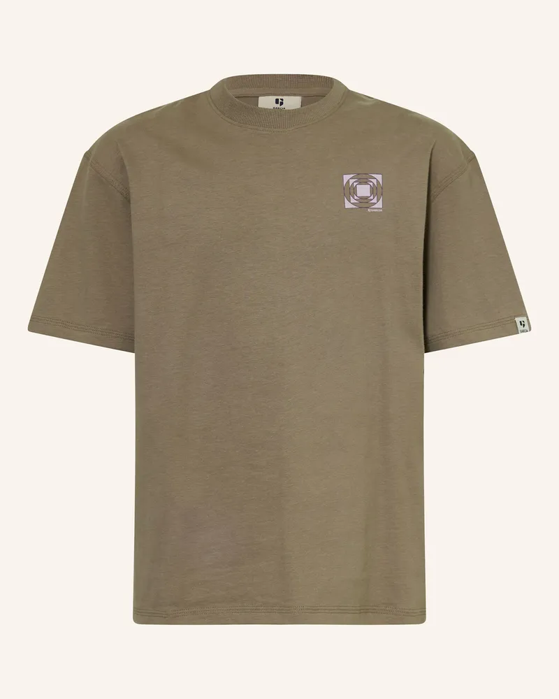 Garcia Jeanswear T-Shirt grau Khaki